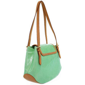 Louis Vuitton Bag Vernis Red Monogram GM Biscayne Patent Bay